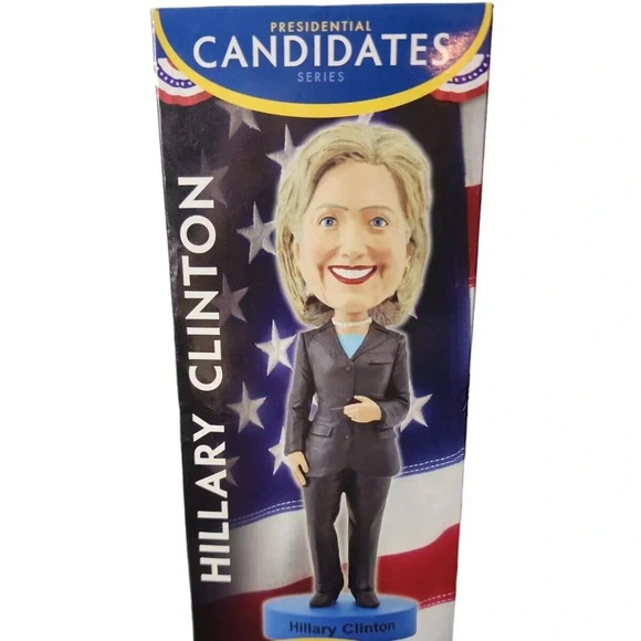 Hillary Rodham Clinton Bobblehead 2016 Edition Royal Bobbles Democtat Political - Picture 1 of 8